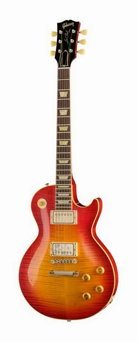 Gibson 59 Les Paul FactoryB HPT LA #2 fotografato frontalmente