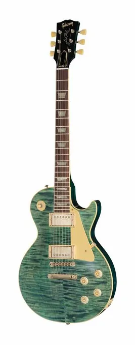 Gibson 59 Les Paul Standard CM LA CS fotografato frontalmente