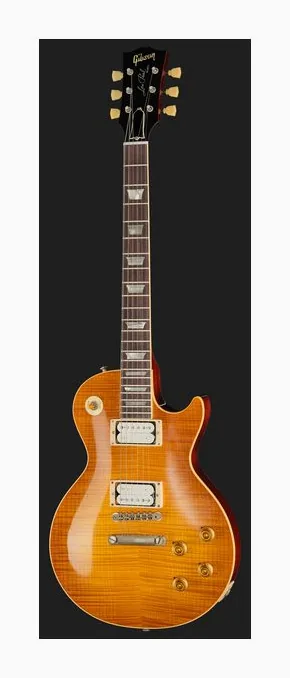 Gibson 59 LP Standard HPT Amber B #3, capotasto e prime posizioni della tastiera