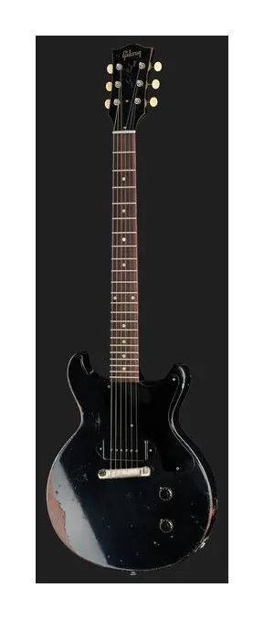 Gibson 60 Junior DC Ebony UHA, capotasto e prime posizioni della tastiera