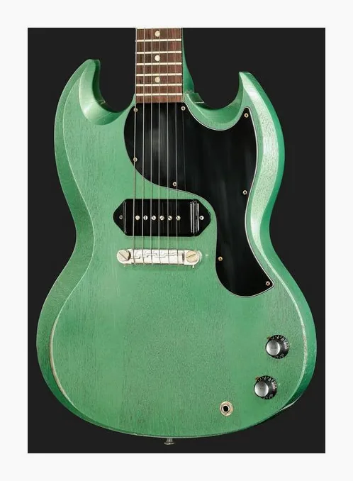 Gibson 63 Les Paul SG Junior TVIG LA, manico e tastiera visti di lato
