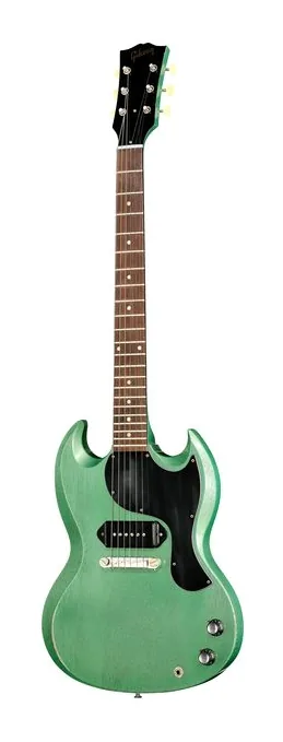 Gibson 63 Les Paul SG Junior TVIG LA in primo piano frontale