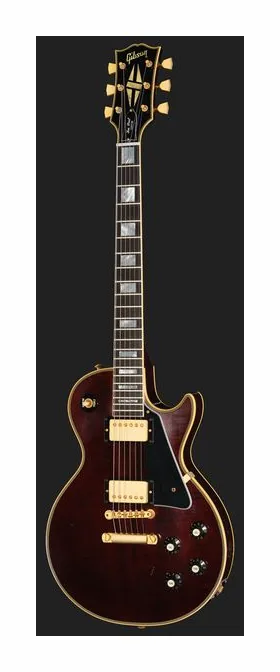 Gibson 64 Les Paul Custom Dark WN LA, capotasto e prime posizioni della tastiera