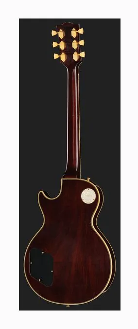 Gibson 64 Les Paul Custom Dark WN LA, vista posteriore del corpo