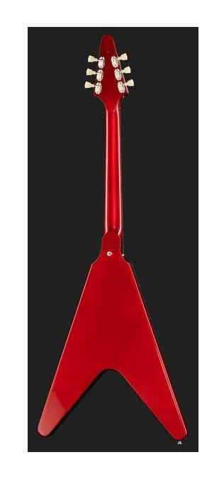 Gibson 67 Flying V Reissue Vibrola, pickup e manopole dei controlli