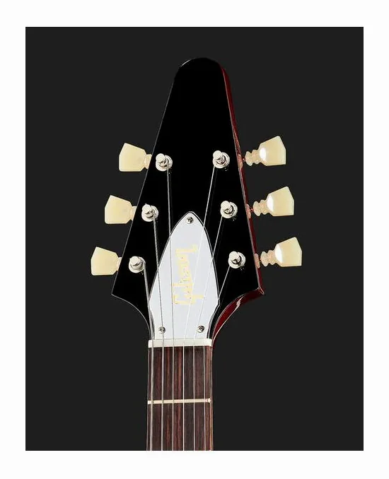 Gibson 67 Flying V Reissue Vibrola, selettore pickup e jack di uscita