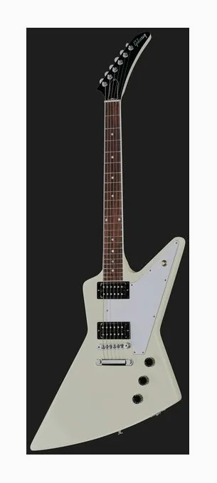 Gibson 70s Explorer CW, corpo e verniciatura in primo piano
