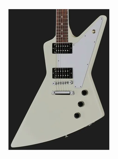 Gibson 70s Explorer CW, curve del body viste dall'alto