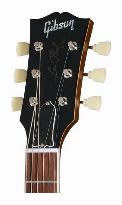Gibson Custom Les Paul Standard TA, manico e tastiera visti di lato