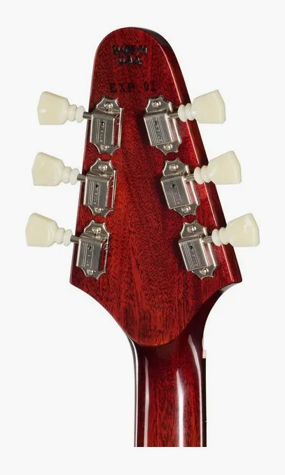 Gibson Custom 1971 Medallion V Re MC, manico e tastiera visti di lato
