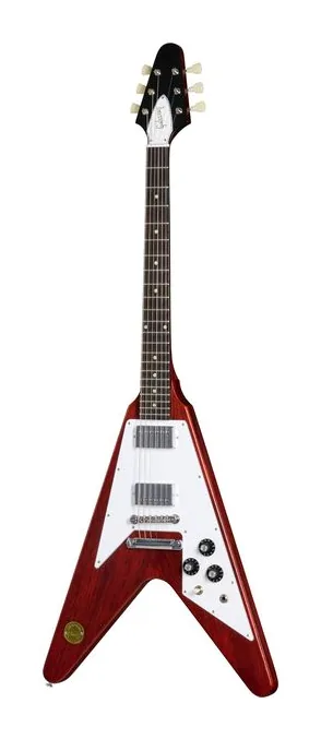 Gibson Custom 1971 Medallion V Re MC fotografato frontalmente