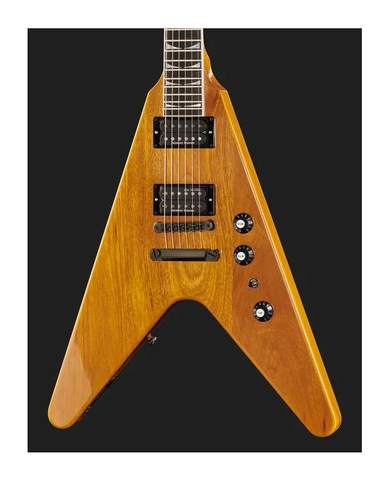 Gibson Dave Mustaine Flying V AN, manico e tastiera visti di lato
