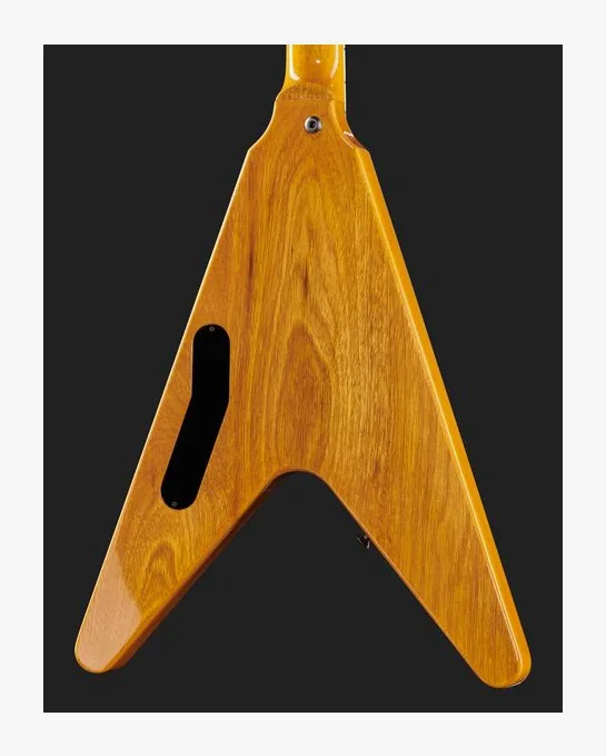 Gibson Dave Mustaine Flying V AN, paletta con meccaniche e logo