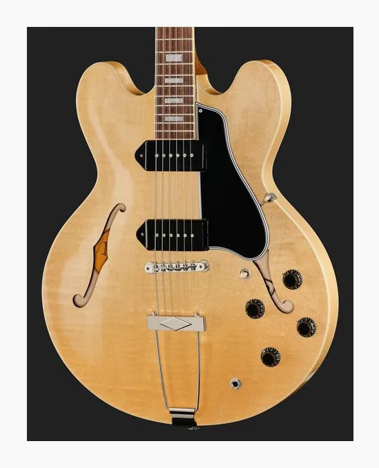 Gibson ES-330 Antique Natural, capotasto e prime posizioni della tastiera