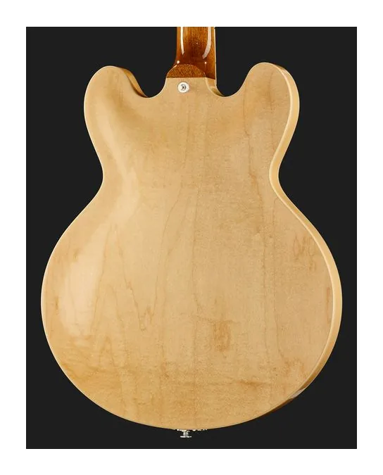 Gibson ES-330 Antique Natural, manico e tastiera visti di lato