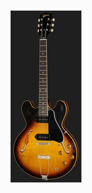 Gibson 1959 ES-330 Reissue VB, capotasto e prime posizioni della tastiera