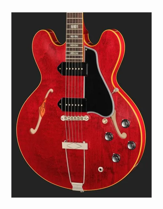 Gibson 1962 ES-330 Reissue SC, paletta con meccaniche e logo