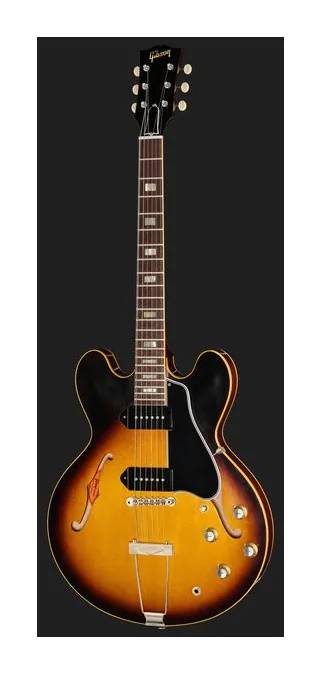 Gibson 1962 ES-330 Reissue VB, capotasto e prime posizioni della tastiera