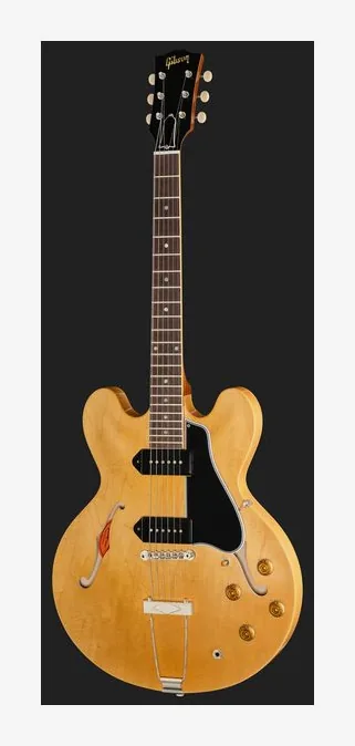 Gibson 1959 ES-330 Reissue VN, corpo e verniciatura in primo piano