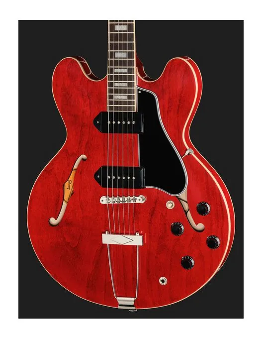 Gibson ES-330 Sixties Cherry, pickup e manopole dei controlli