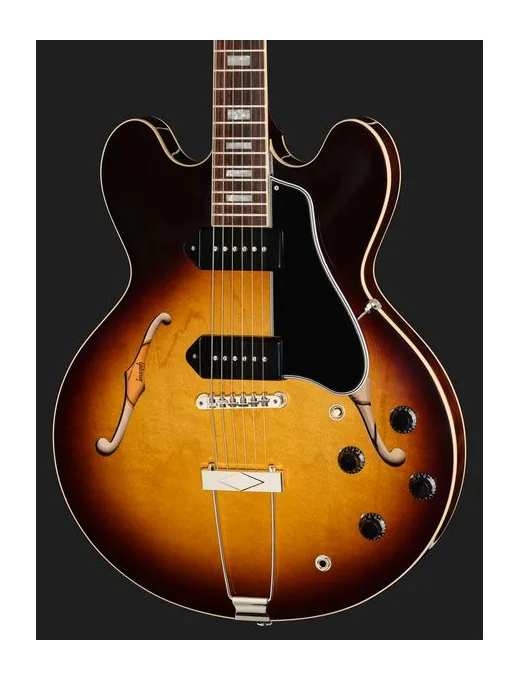 Gibson ES-330 Tobacco Sunburst, profilo laterale del corpo
