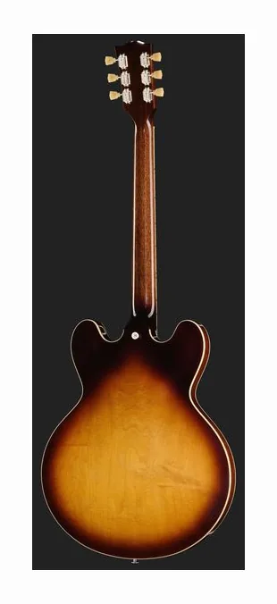 Gibson ES-335 50s VTB, vista posteriore del corpo