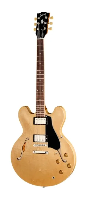 Gibson ES-335 50s Vintage Natural visto di fronte
