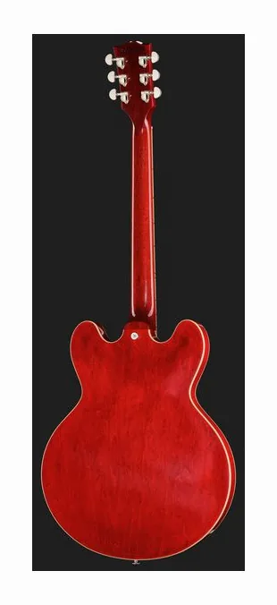 Gibson ES-335 60s Sixties Cherry, manico e tastiera visti di lato