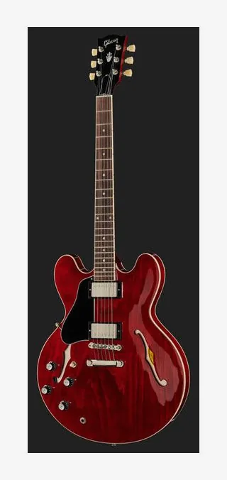 Gibson ES-335 Dot 60s Cherry LH, capotasto e prime posizioni della tastiera