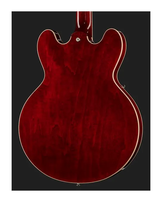 Gibson ES-335 Dot 60s Cherry LH, pickup e manopole dei controlli
