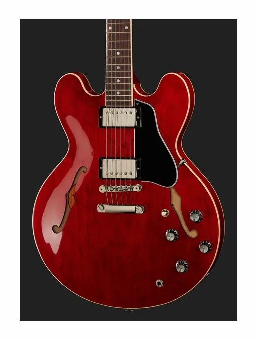 Gibson ES-335 Dot 60s Cherry, selettore pickup e jack di uscita
