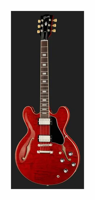 Gibson ES-335 Figured 60s Cherry, capotasto e prime posizioni della tastiera