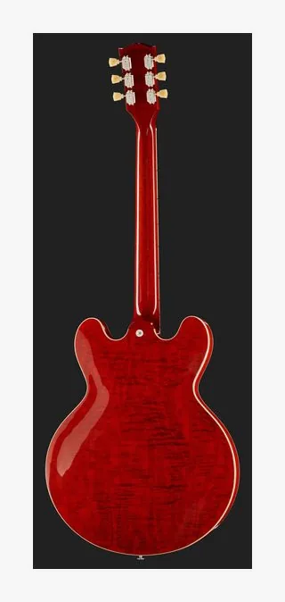Gibson ES-335 Figured 60s Cherry, ponte e meccaniche di intonazione