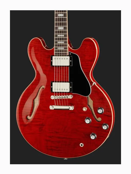 Gibson ES-335 Figured 60s Cherry, ponte e meccaniche di intonazione