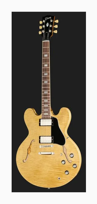 Gibson ES-335 Figured AN, selettore pickup e jack di uscita