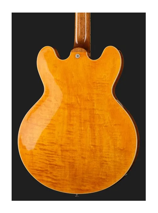 Gibson ES-335 Figured Honey Amber, profilo laterale del corpo