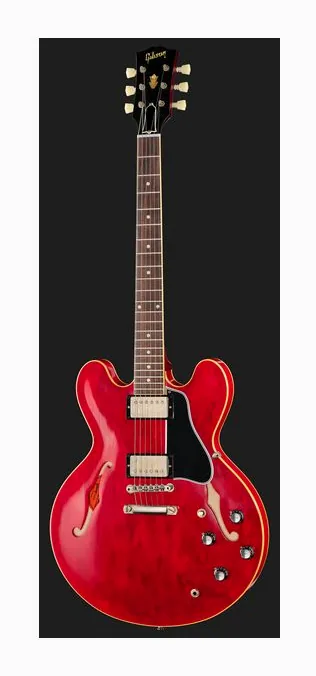 Gibson 1961 ES-335 Reissue 60s CH ULA, pickup e manopole dei controlli
