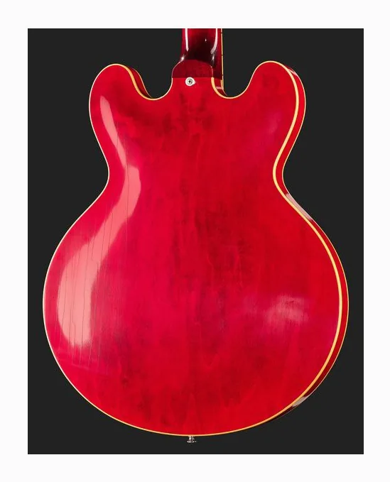 Gibson 1961 ES-335 Reissue 60s CH ULA, corpo e verniciatura in primo piano