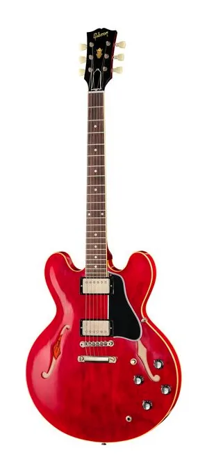 Gibson 1961 ES-335 Reissue 60s CH ULA fotografato frontalmente