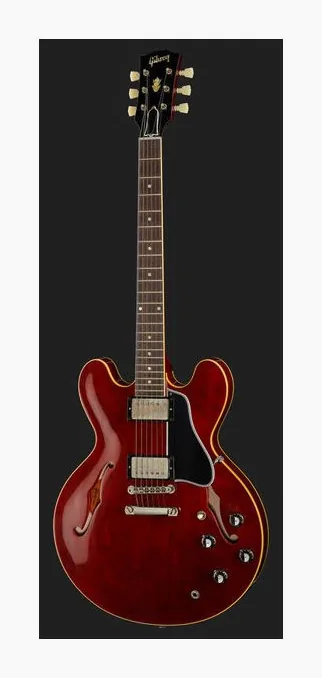 Gibson 1961 ES-335 Reissue 60s CH VOS, pickup e manopole dei controlli