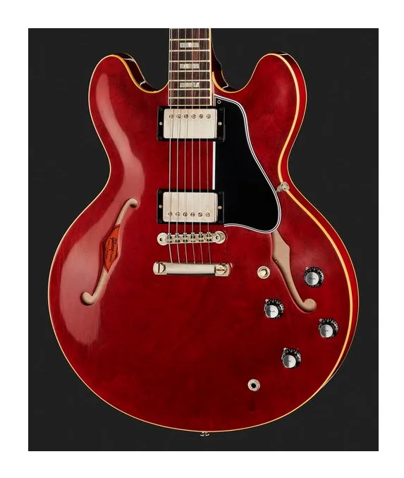 Gibson 1964 ES-335 Reissue 60s CH ULA, capotasto e prime posizioni della tastiera