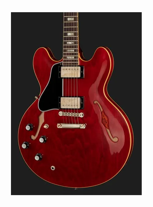 Gibson 1964 ES-335 Reissue CH VOS LH, manico e tastiera visti di lato