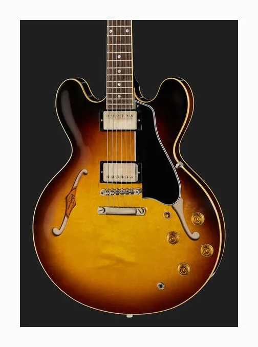 Gibson 1959 ES-335 Reissue VB VOS, capotasto e prime posizioni della tastiera