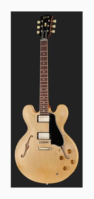 Gibson 1959 ES-335 Reissue VN VOS, vista posteriore del corpo