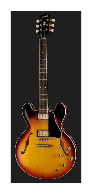 Gibson 1961 ES-335 Reissue VB VOS, manico e tastiera visti di lato