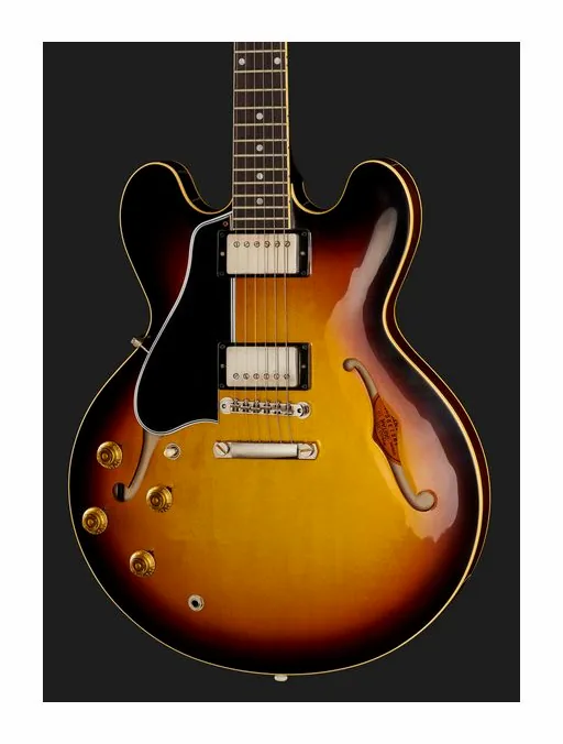 Gibson 1959 ES-335 Reissue VB VOS LH, capotasto e prime posizioni della tastiera