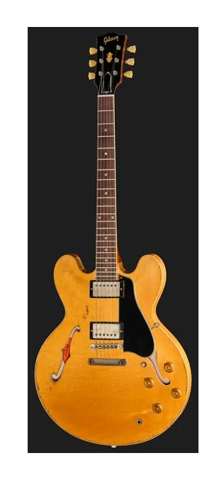 Gibson 1959 ES-335 Reissue VN UHA #2, capotasto e prime posizioni della tastiera