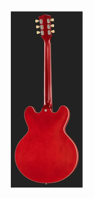 Gibson ES-335 Satin Cherry, capotasto e prime posizioni della tastiera
