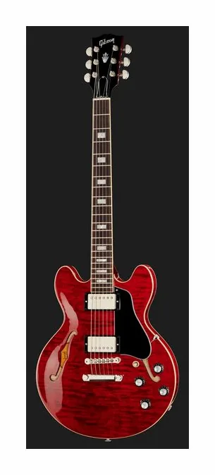 Gibson ES-339 Figured 60s Cherry, ponte e meccaniche di intonazione