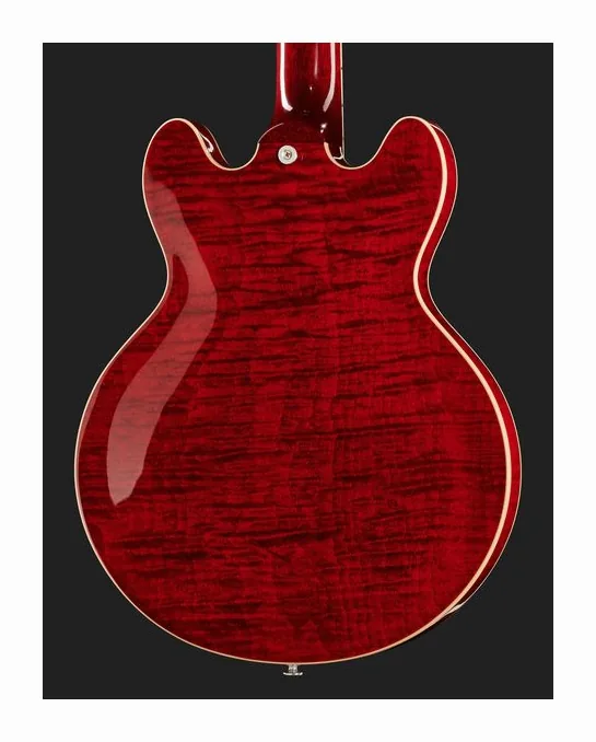 Gibson ES-339 Figured 60s Cherry, manico e tastiera visti di lato